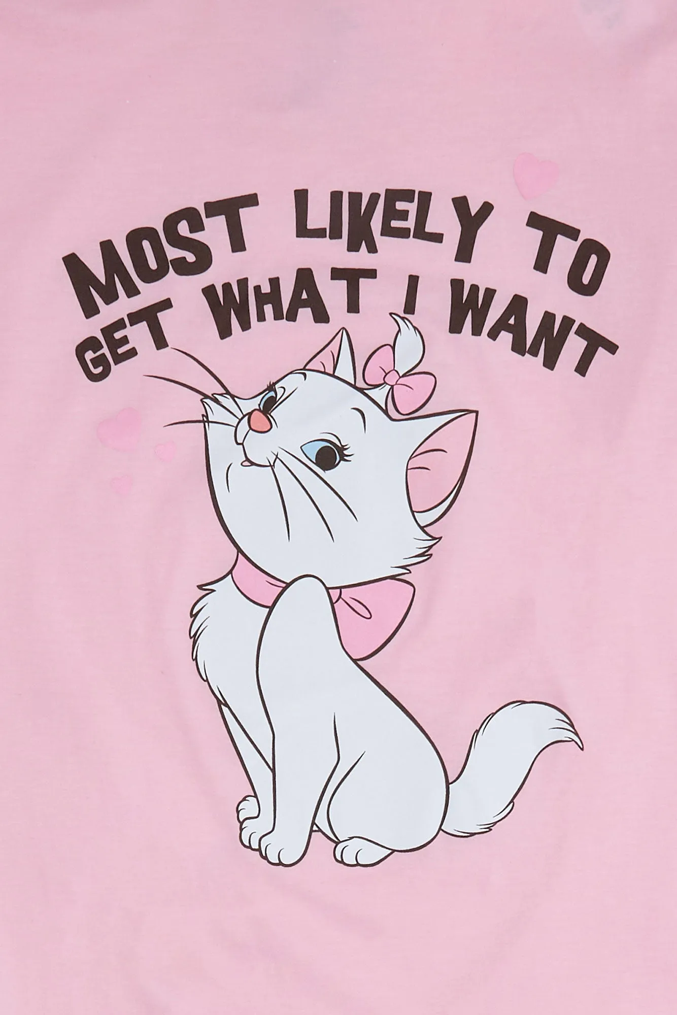 Marie The Aristocats Most Likely To Get What I Want Graphic Boyfriend Tee sold by Bluenotes product image thumbnail 2