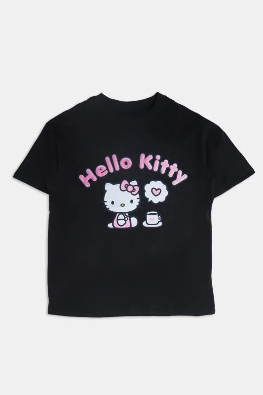 Hello Kitty Coffee Graphic Boyfriend Tee sold by Bluenotes