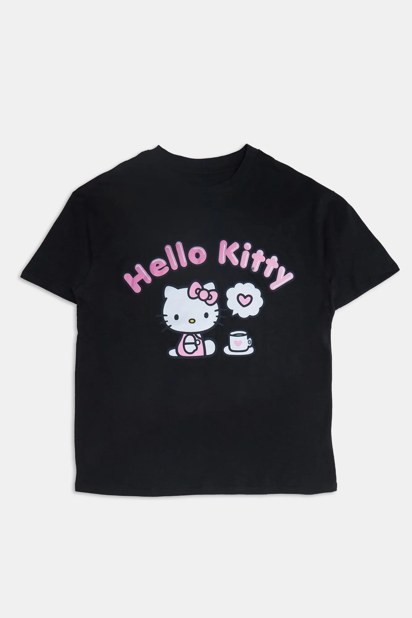 Hello Kitty Coffee Graphic Boyfriend Tee sold by Bluenotes