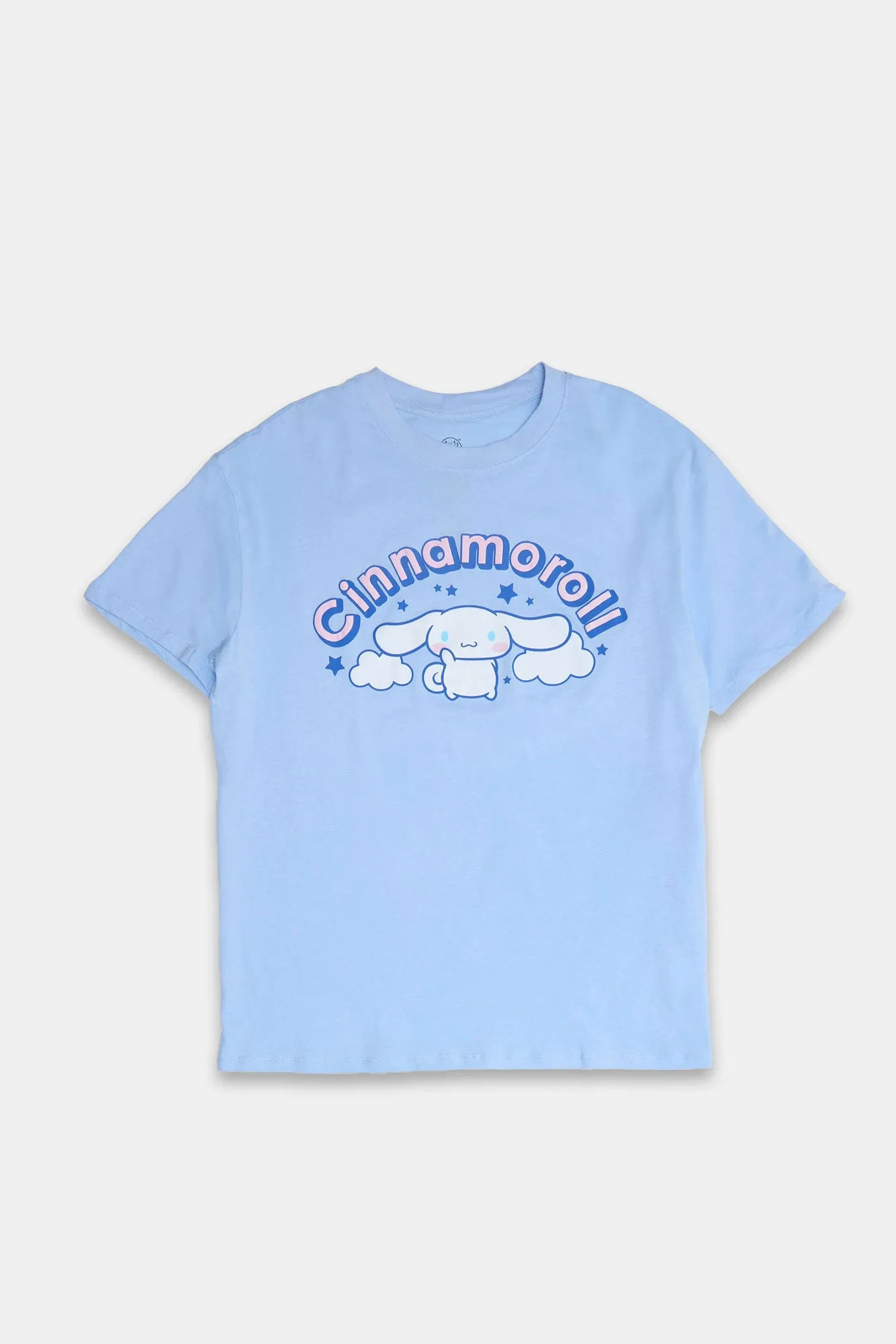 Cinnamoroll Graphic Puff Print Boyfriend Tee sold by Bluenotes