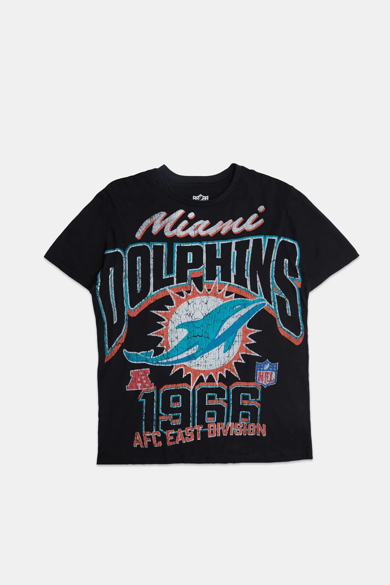 Miami Dolphins 1966 Graphic Panel Print Tee sold by Bluenotes