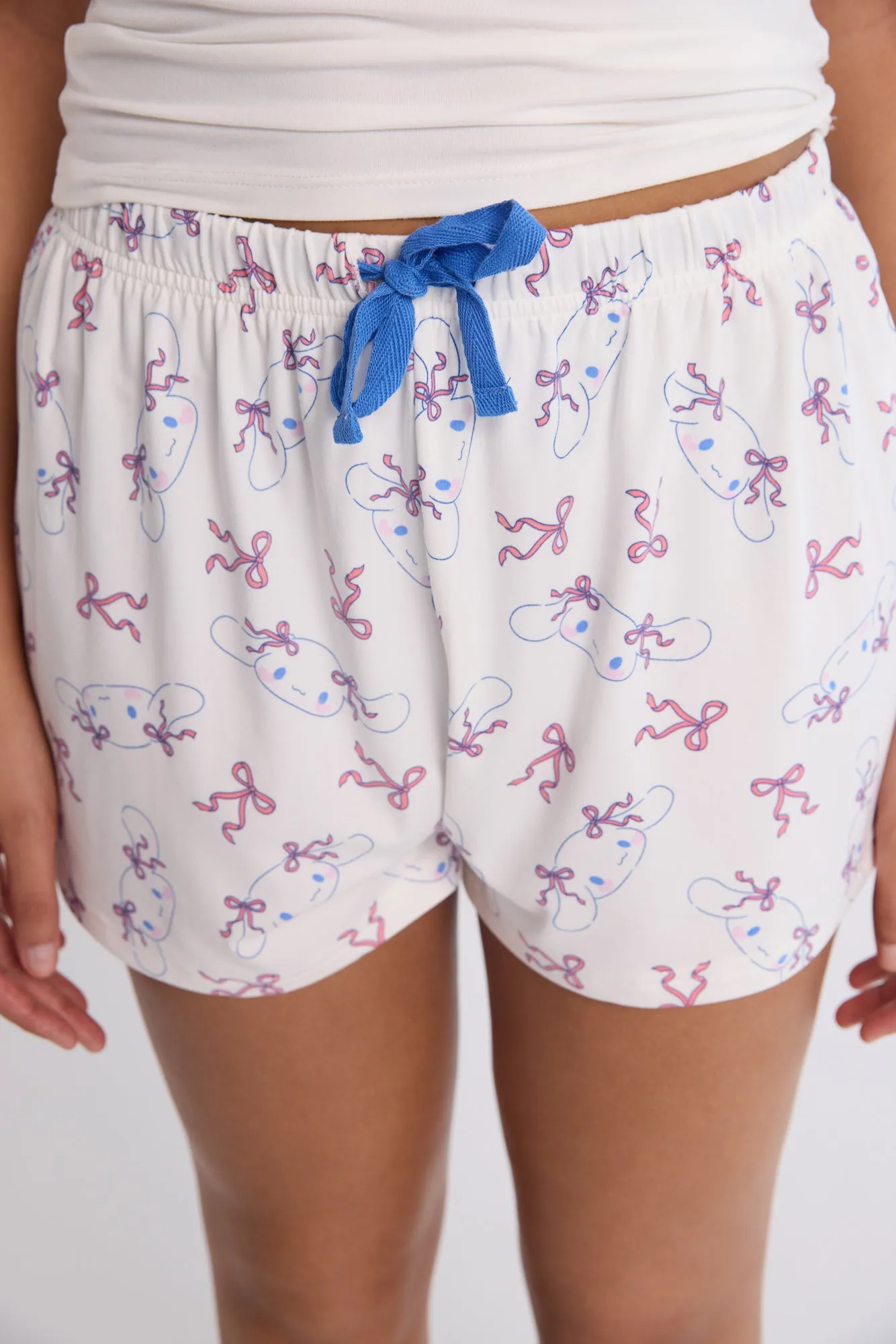 Cinnamoroll Super Soft Pajama Tank Top And Shorts 2-Piece Set sold by Bluenotes product image thumbnail 3