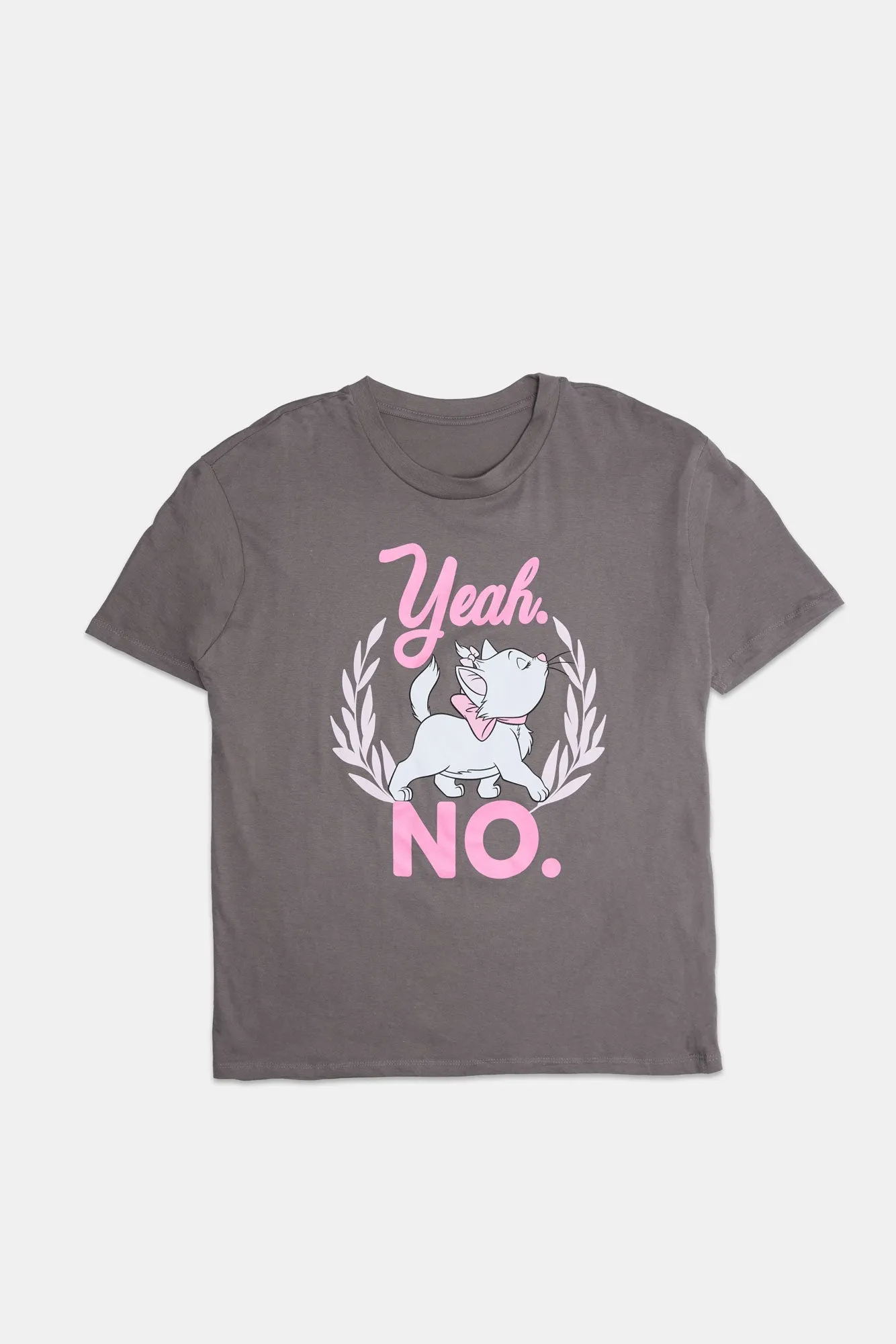 Marie The Aristocats Yeah No Graphic Boyfriend Tee sold by Bluenotes