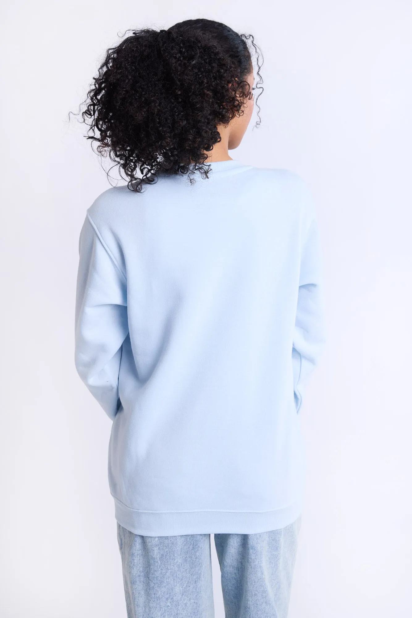 Peanuts Snoopy And Woodstock Rest Graphic Crew Neck Sweatshirt sold by Bluenotes product image thumbnail 3