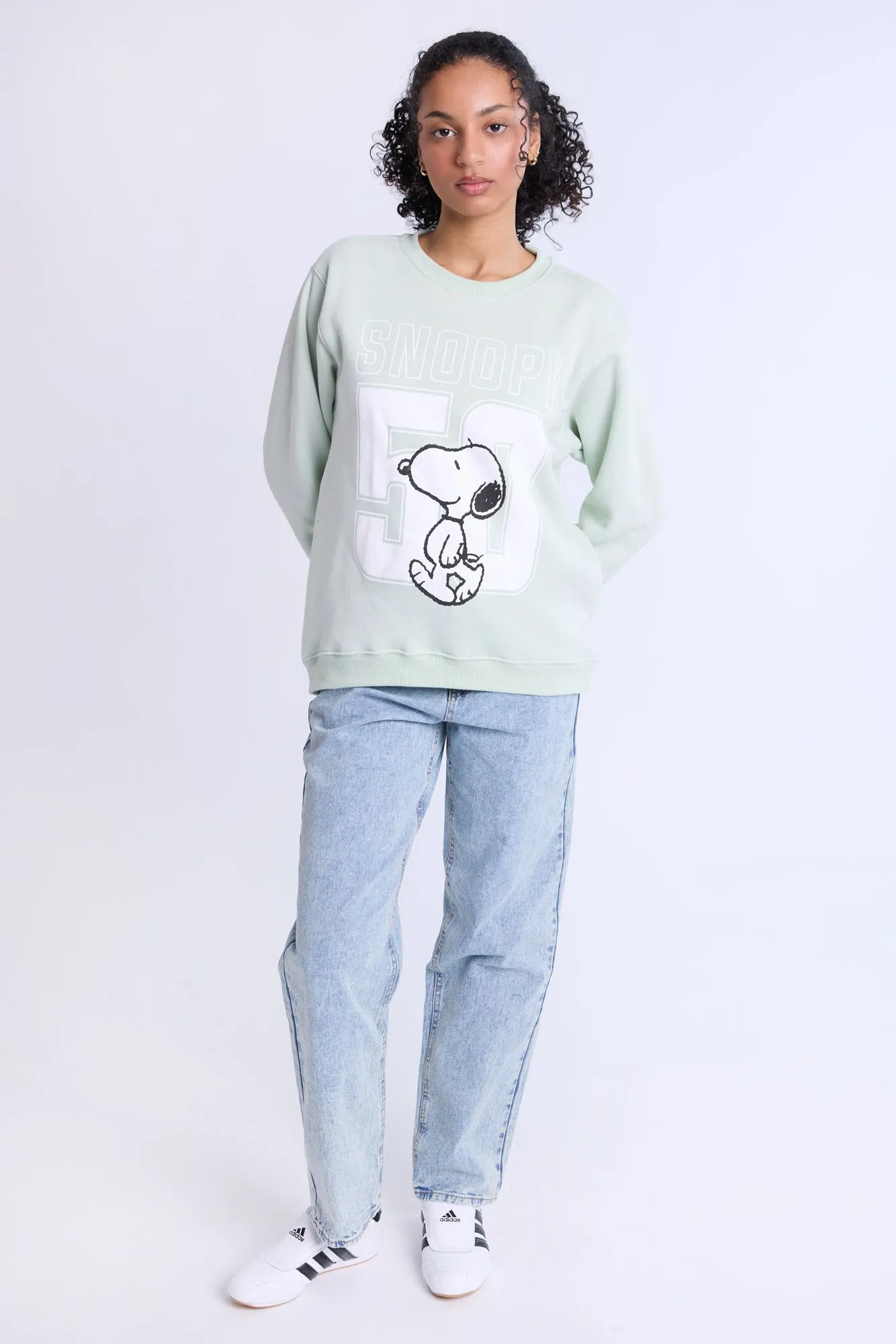 Peanuts Snoopy 50 Graphic Crew Neck Sweatshirt sold by Bluenotes product image thumbnail 4