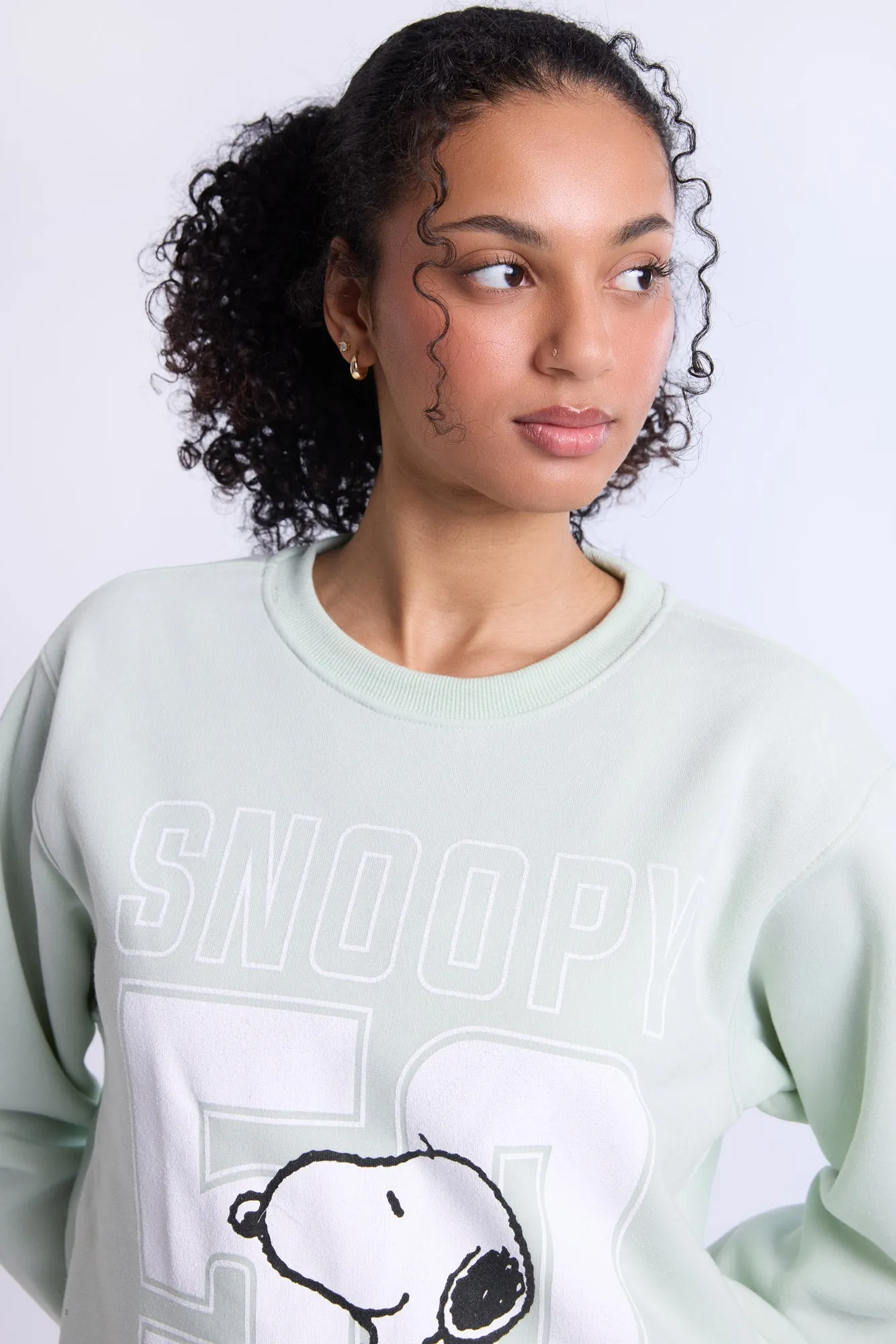 Peanuts Snoopy 50 Graphic Crew Neck Sweatshirt sold by Bluenotes product image thumbnail 2