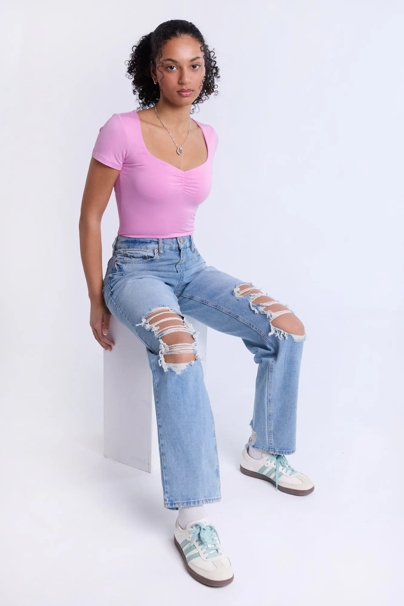 Super High Rise Baggy Jeans sold by Bluenotes product image thumbnail 5