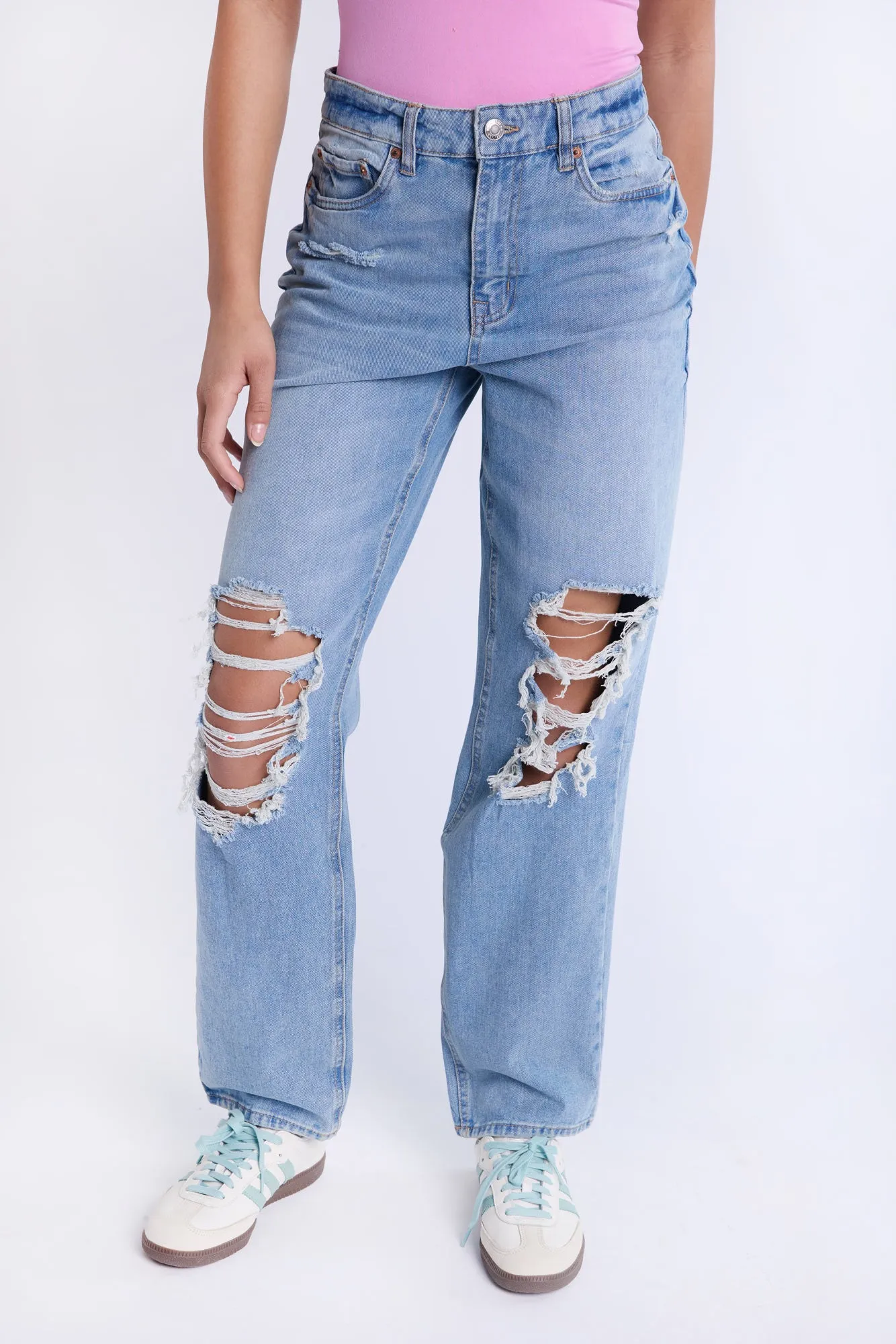 Super High Rise Baggy Jeans sold by Bluenotes