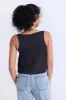 Fly-Away Tie-Front Top sold by Bluenotes