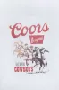 Coors Cowboy Graphic Boyfriend Tee sold by Bluenotes