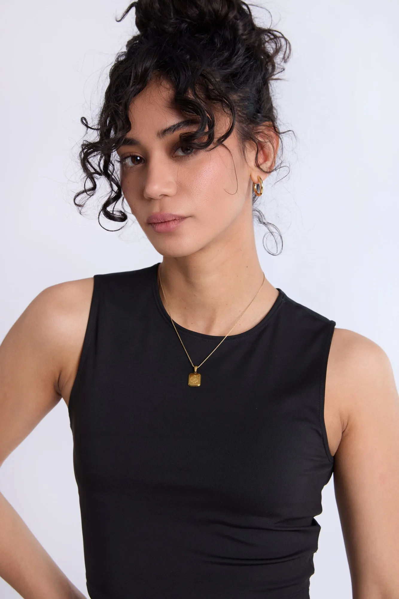 Super Smooth High Neck Tank Top sold by Bluenotes product image thumbnail 3