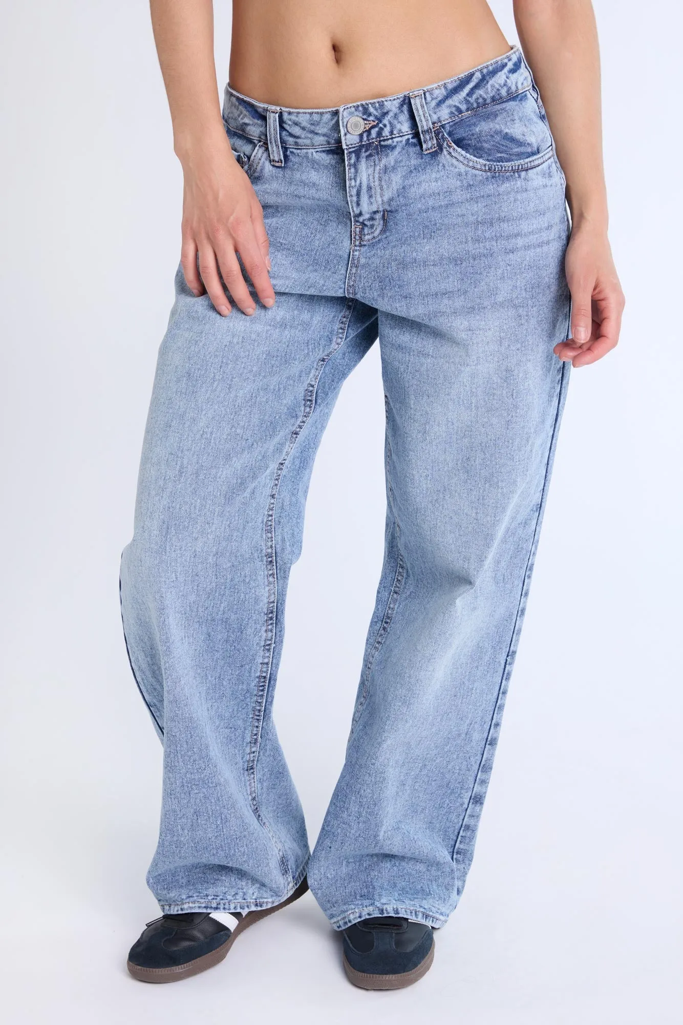 Low Rise Baggy Jeans sold by Bluenotes product image thumbnail 3