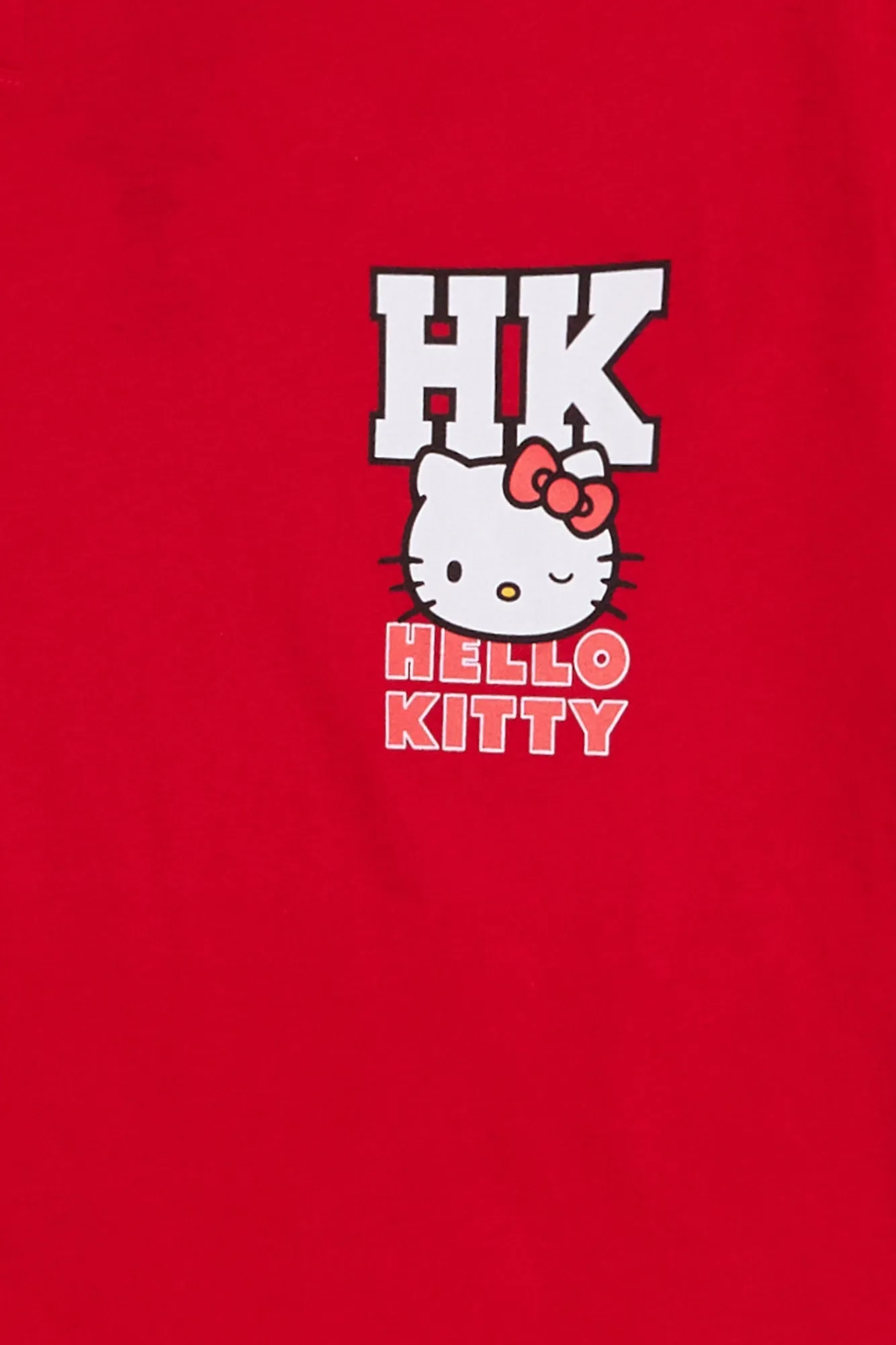 Hello Kitty Crest Graphic Boyfriend Tee sold by Bluenotes product image thumbnail 2