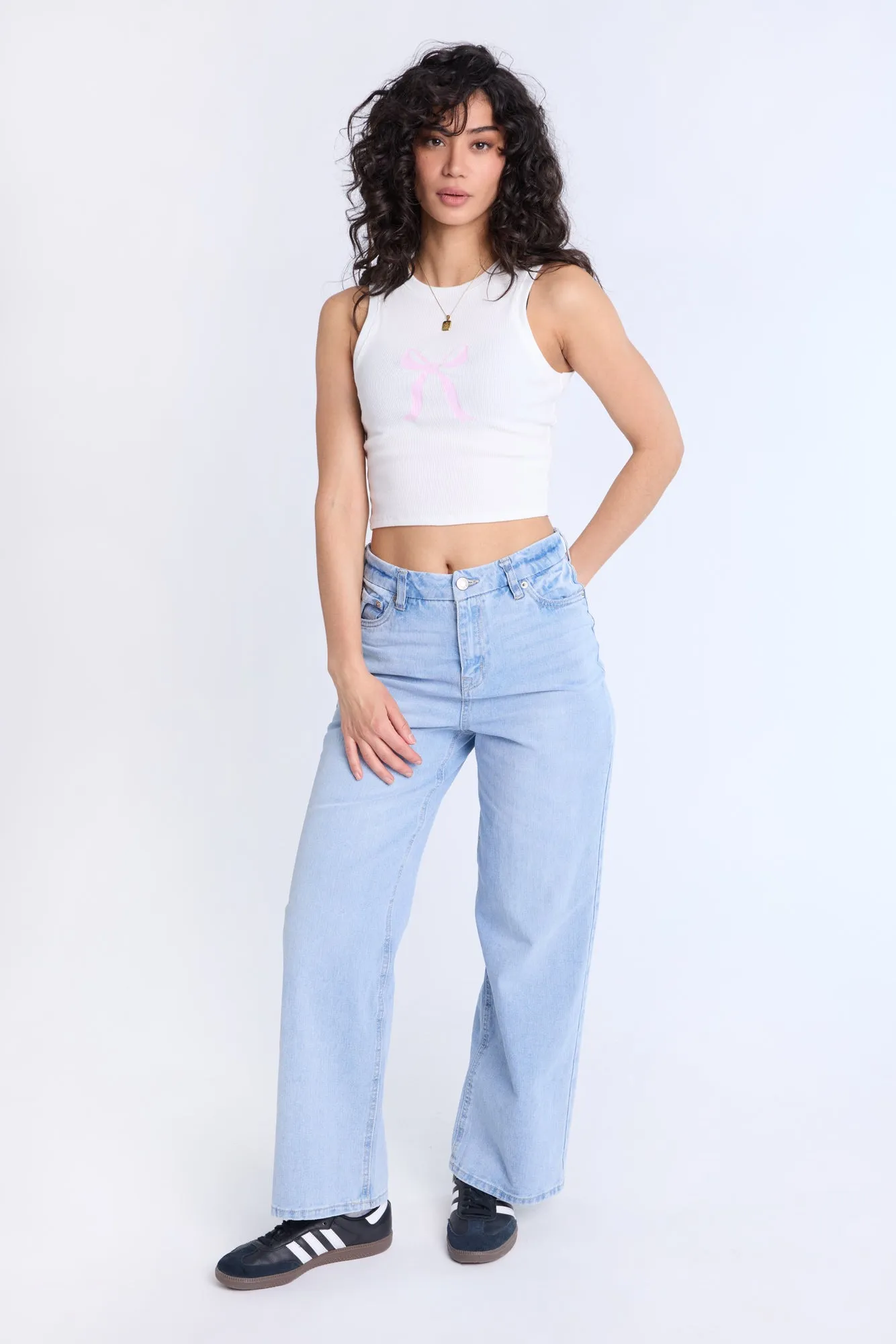 Super High Rise Curvy Baggy Jeans sold by Bluenotes