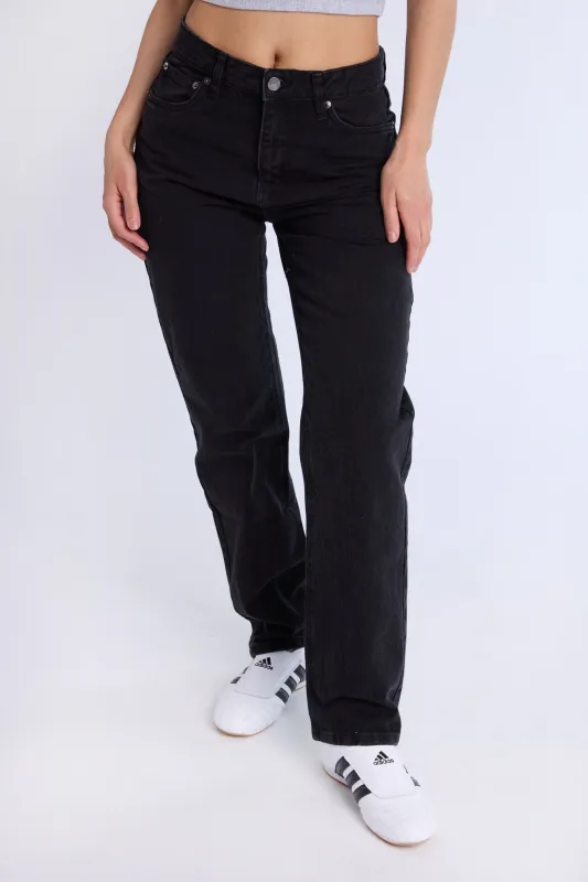 Super High Rise Straight Jeans sold by Bluenotes