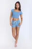 Chambray Drawstrings Shorts sold by Bluenotes