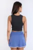 Miami Beach & Brunch Club Embroidered Graphic High Neck Tank Top sold by Bluenotes