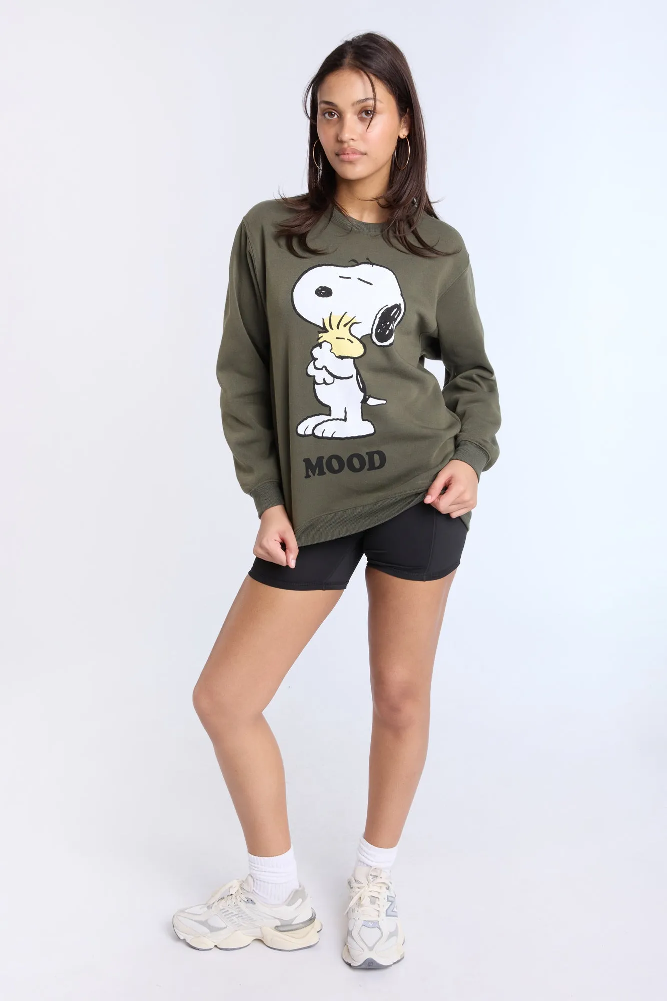 Peanuts Snoopy Moods Graphic Crew Neck Sweatshirt sold by Bluenotes product image thumbnail 4