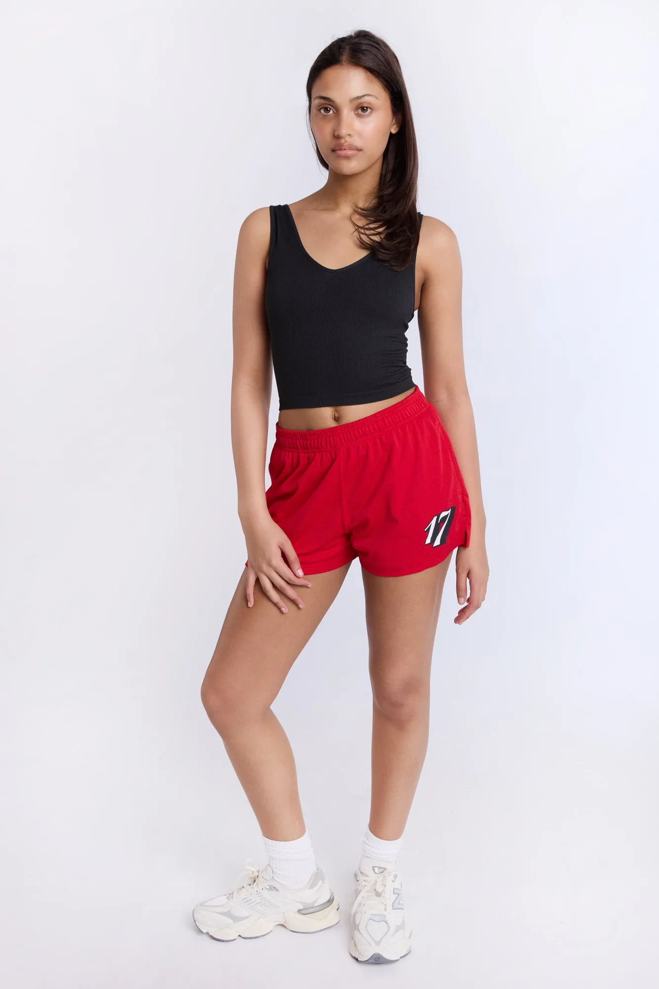 AERO Seamless Ribbed Knit V-Neck Tank Top sold by Bluenotes product image thumbnail 5