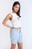 High Rise Denim Bermuda Carpenter Shorts sold by Bluenotes