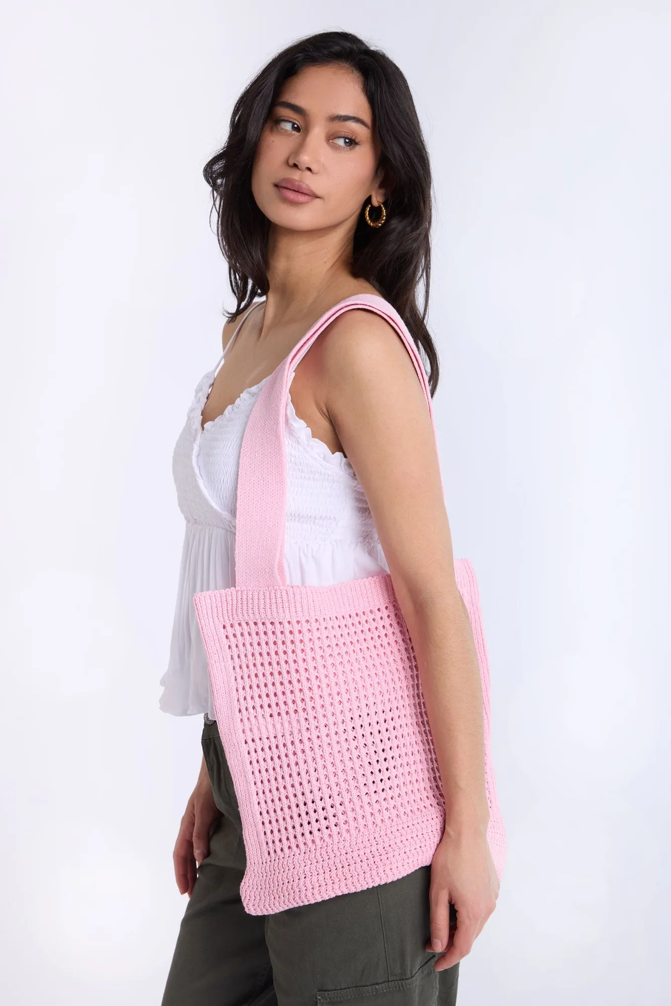 Crochet Tote Bag sold by Bluenotes product image thumbnail 5