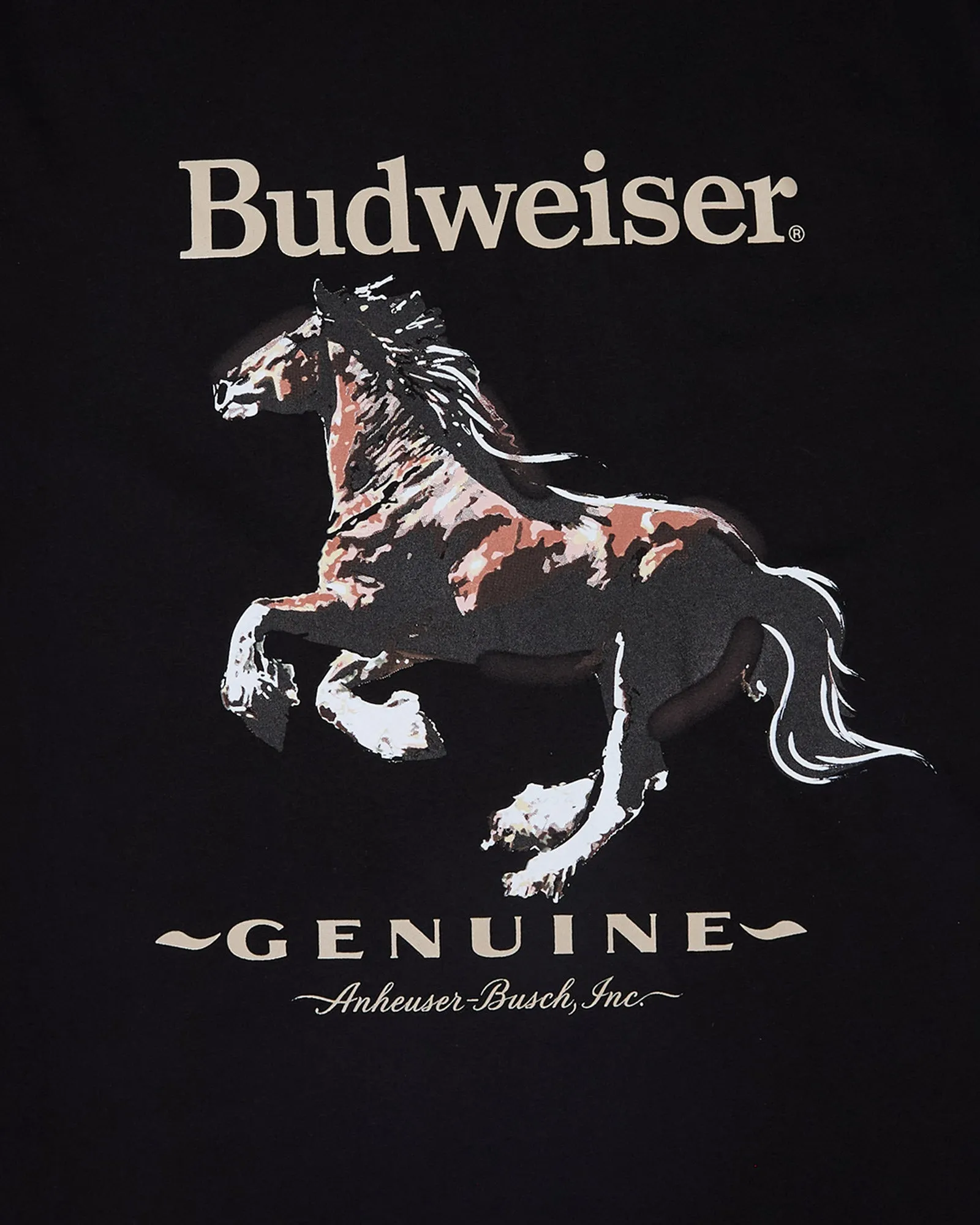 Budweiser Horse Graphic Tee sold by Bluenotes product image thumbnail 2