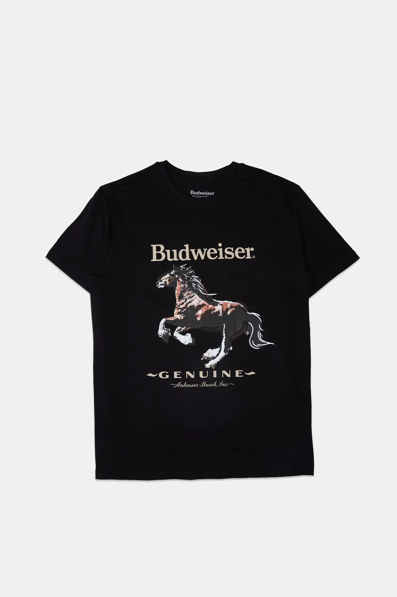 Budweiser Horse Graphic Tee sold by Bluenotes