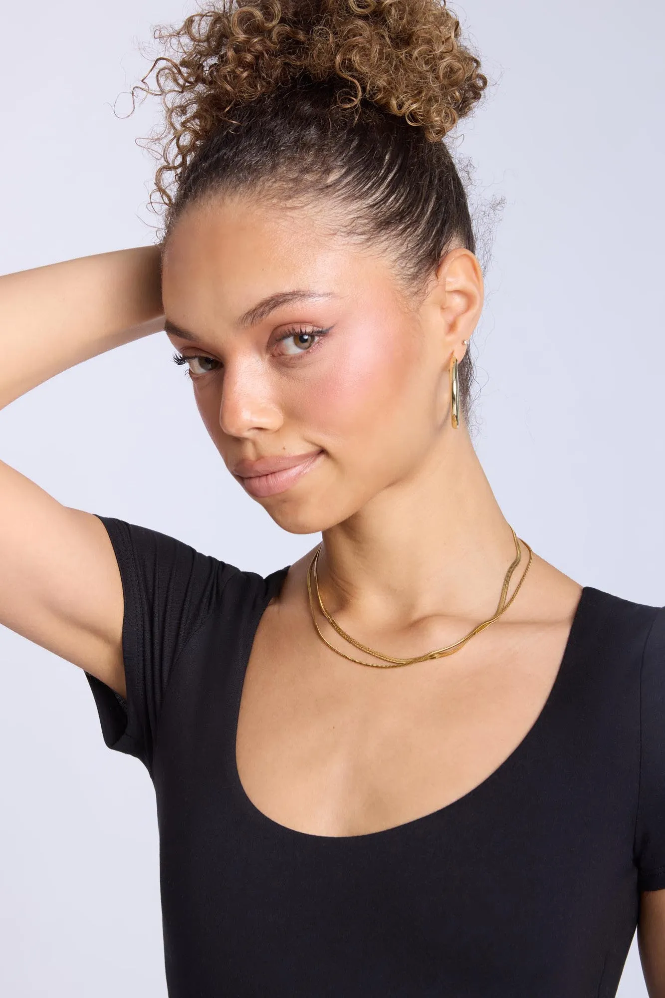 Super Soft Scoop Neck Bodysuit sold by Bluenotes product image thumbnail 2