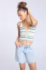 Mid Rise Denim Bermuda Shorts sold by Bluenotes