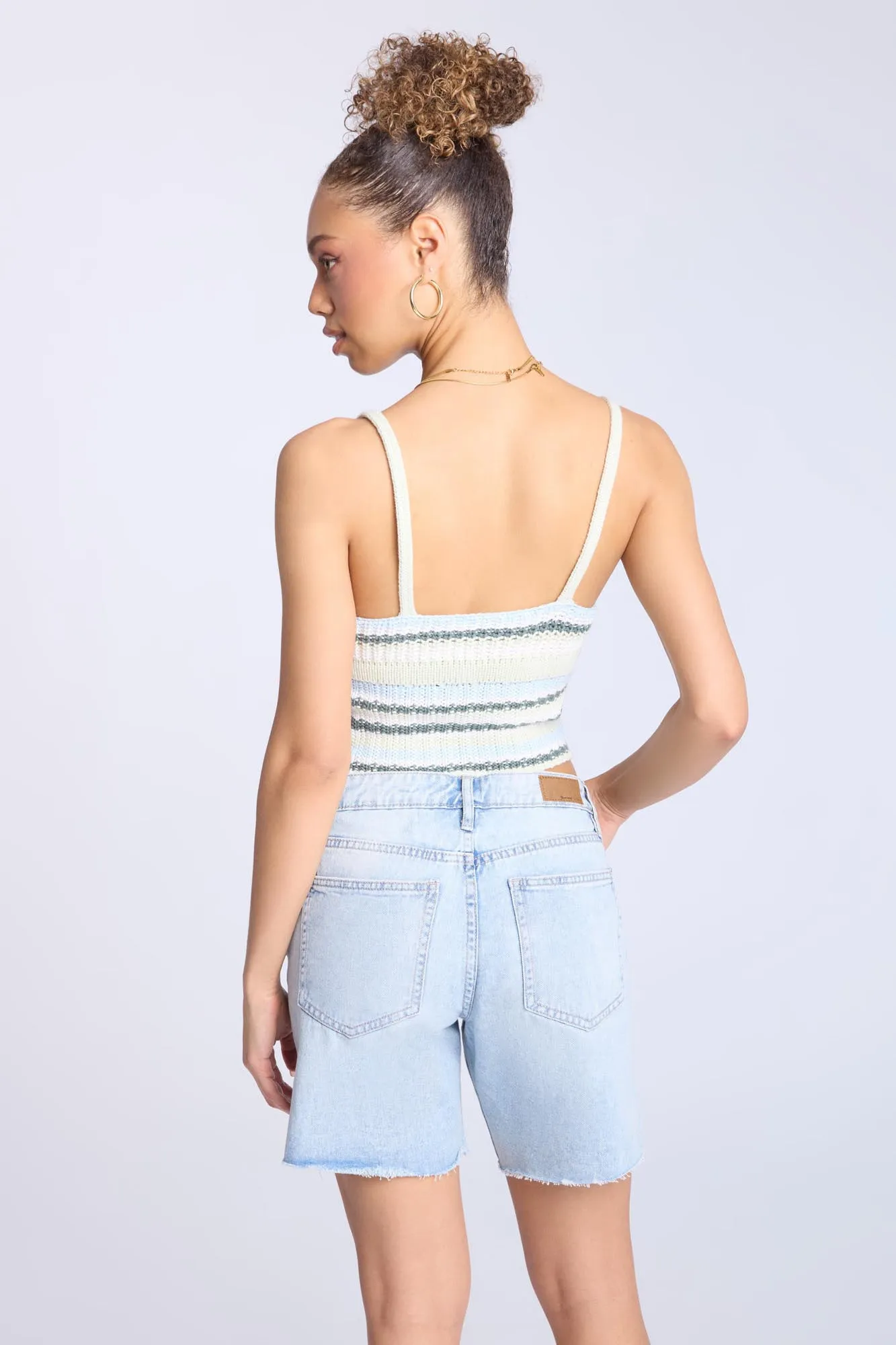 Mid Rise Denim Bermuda Shorts sold by Bluenotes product image thumbnail 3