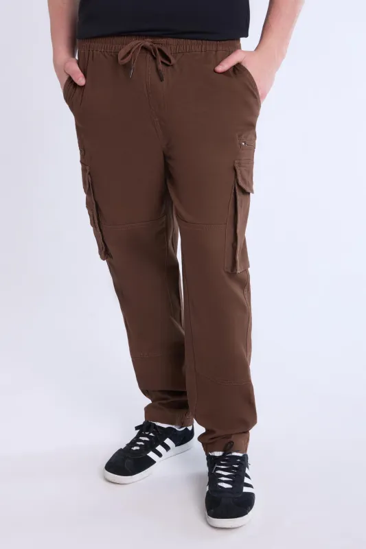 AERO Utility Zip Cargo Twill Pants sold by Bluenotes