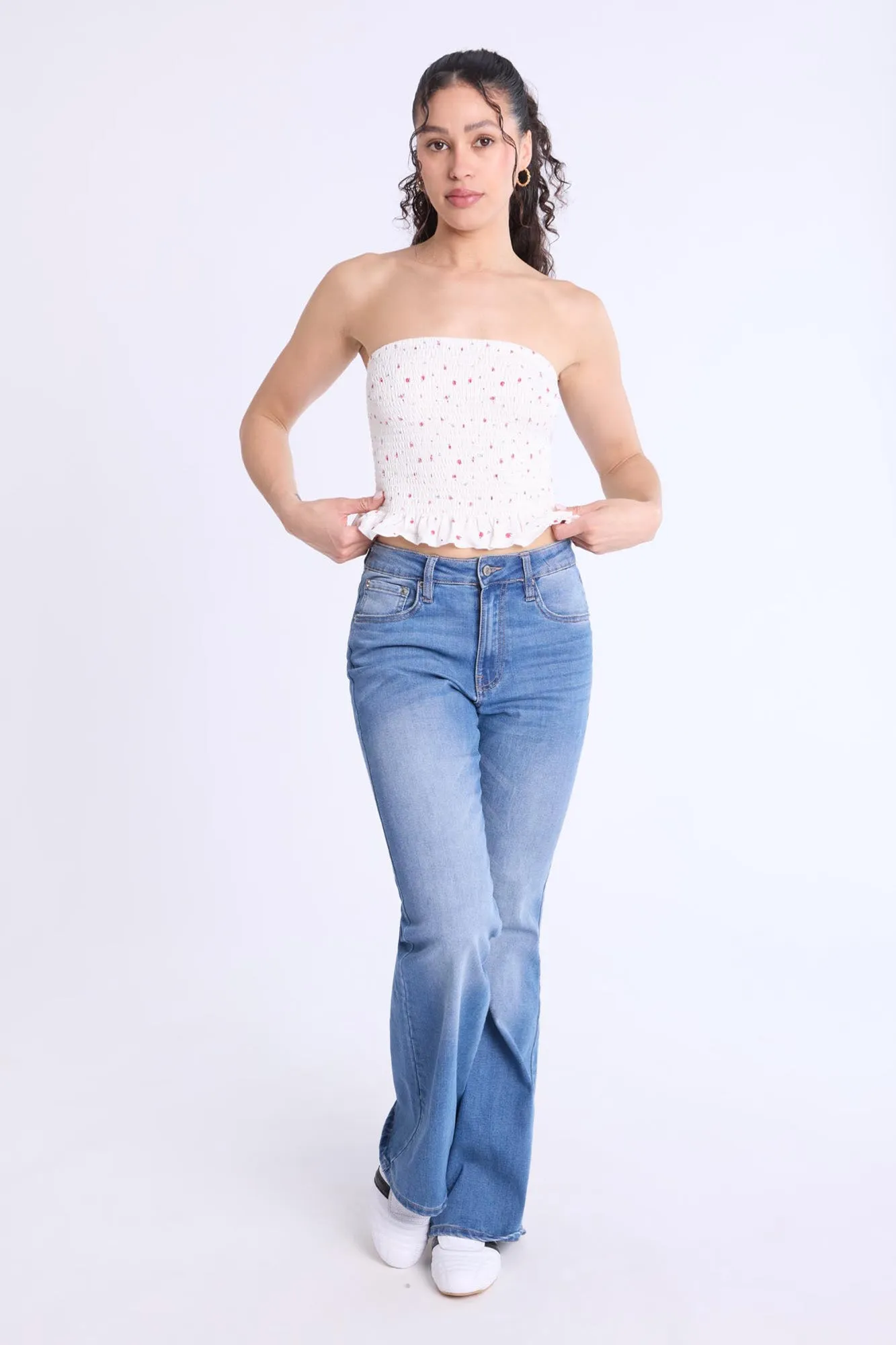 Super Soft Smocked Square Neck Cami Top sold by Bluenotes product image thumbnail 4