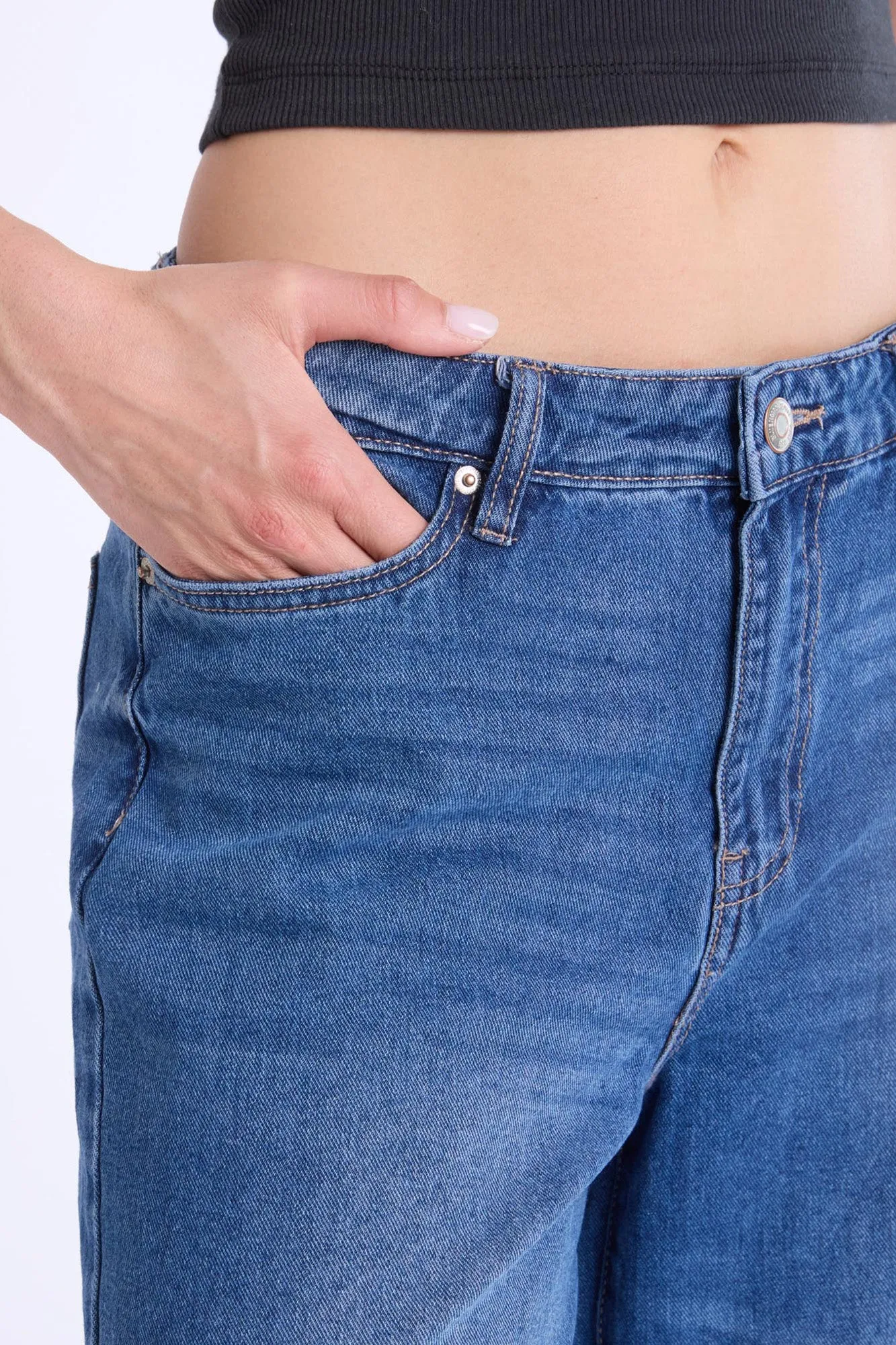 Super High Rise Wide Leg Jeans sold by Bluenotes product image thumbnail 3