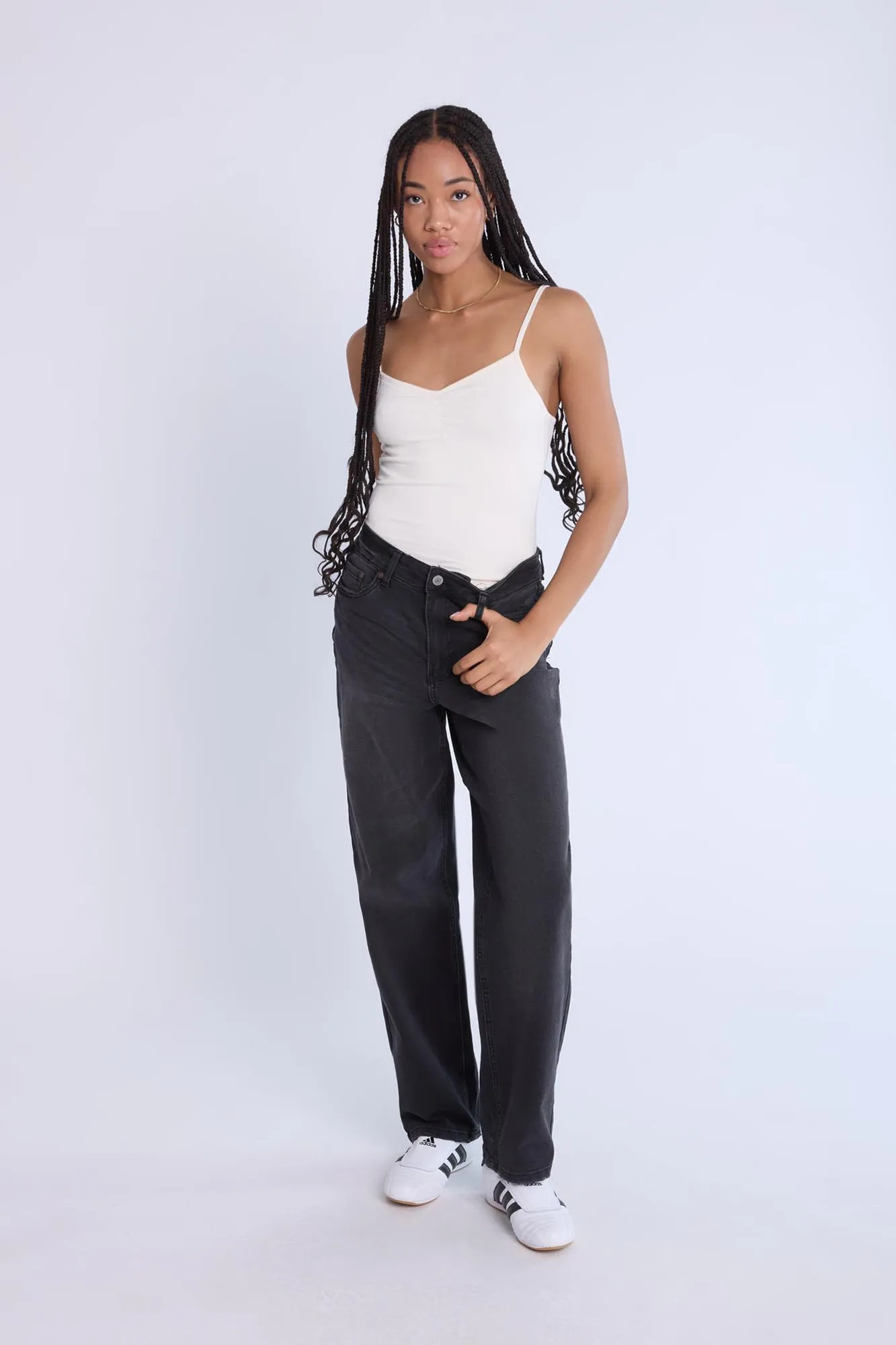 Super Soft Ribbed Cami Bodysuit sold by Bluenotes product image thumbnail 4