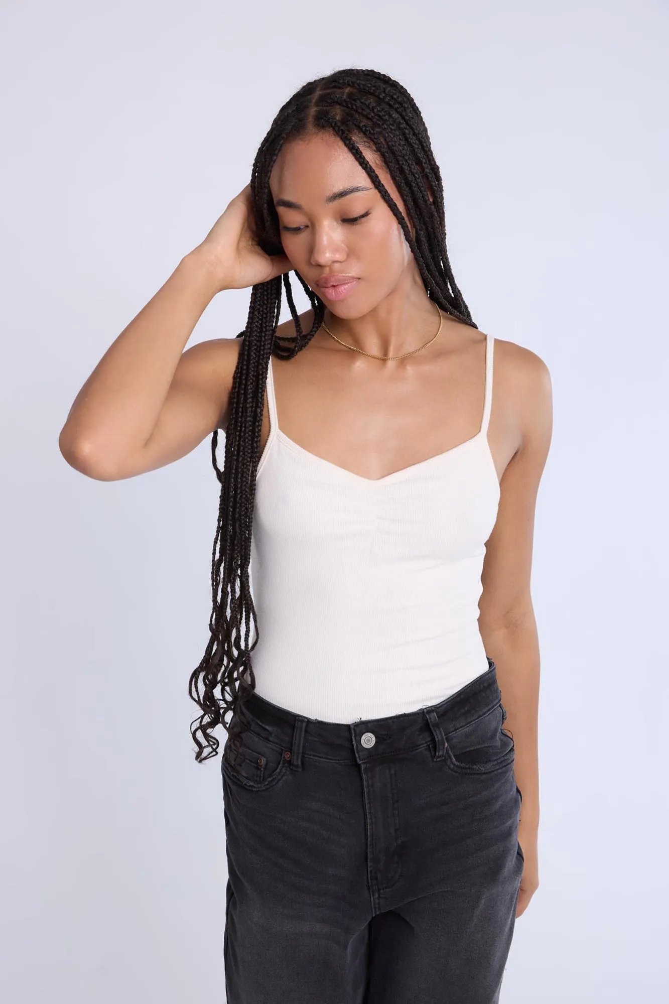 Super Soft Ribbed Cami Bodysuit sold by Bluenotes