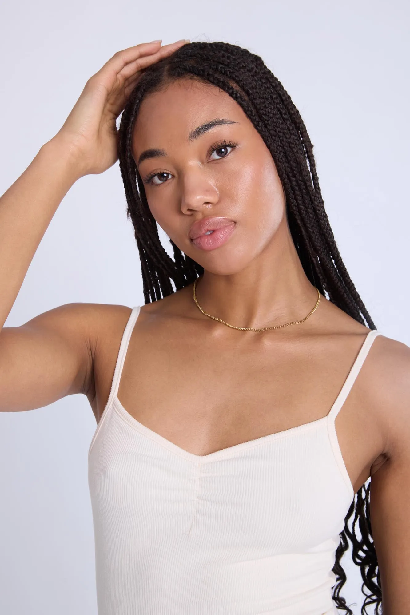 Super Soft Ribbed Cami Bodysuit sold by Bluenotes product image thumbnail 2