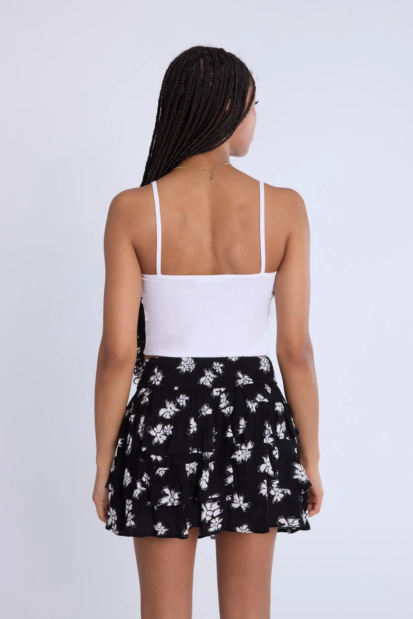 Ribbed Picot Edge Camisole sold by Bluenotes product image thumbnail 3