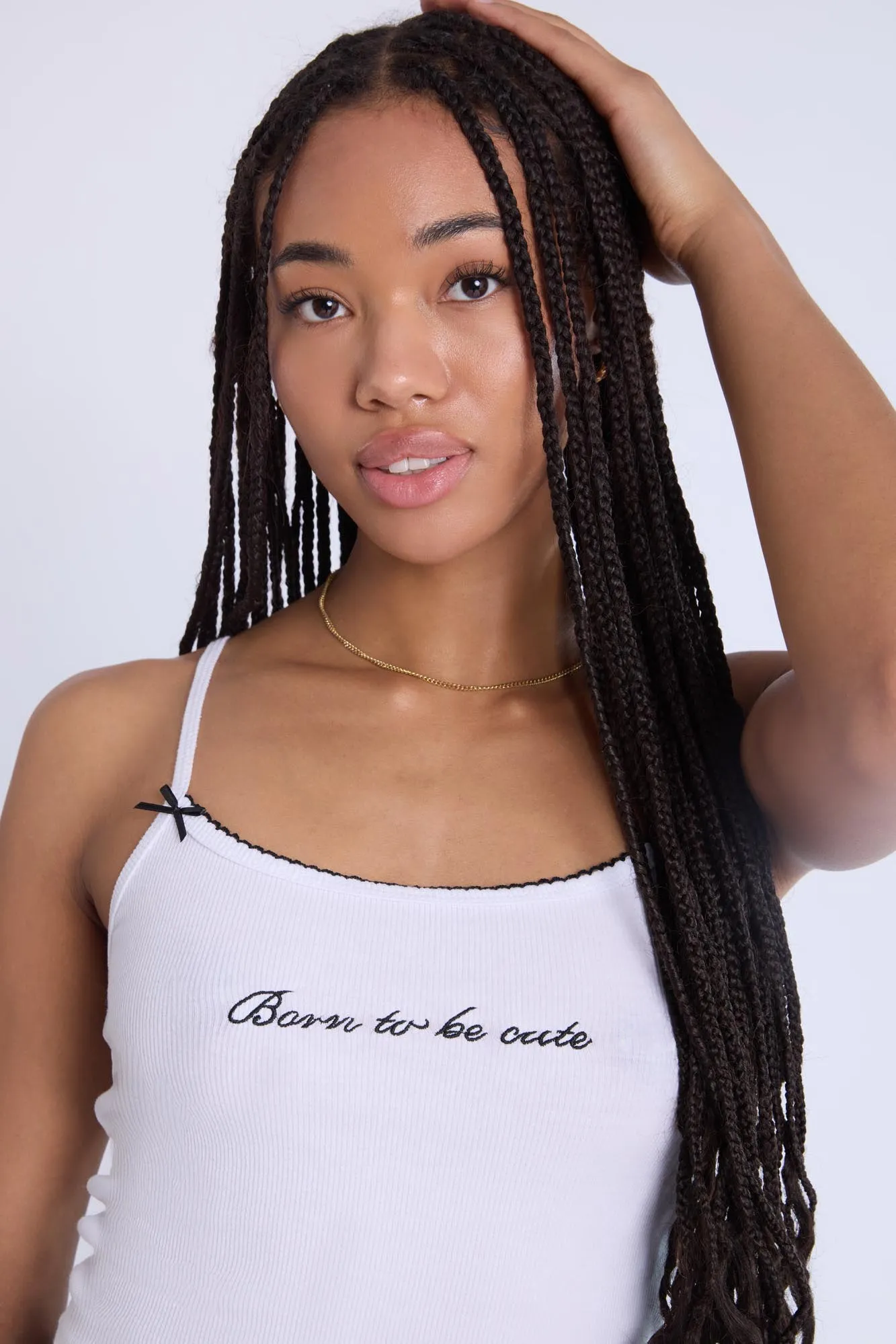 Ribbed Picot Edge Camisole sold by Bluenotes