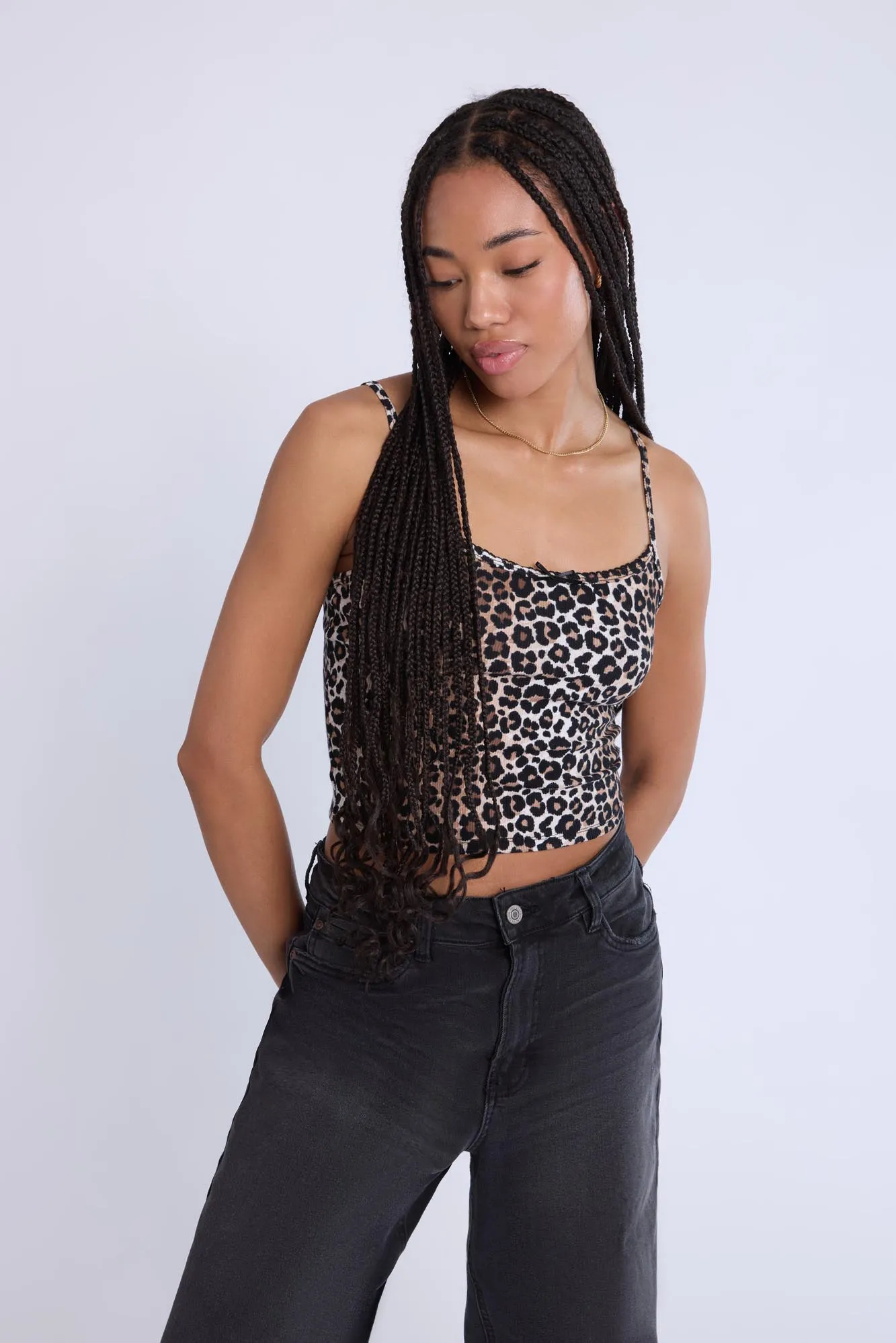 Ribbed Picot Edge Camisole sold by Bluenotes product image thumbnail 5