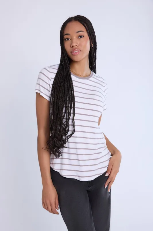 Short Sleeve Crew Neck Relaxed Tee sold by Bluenotes