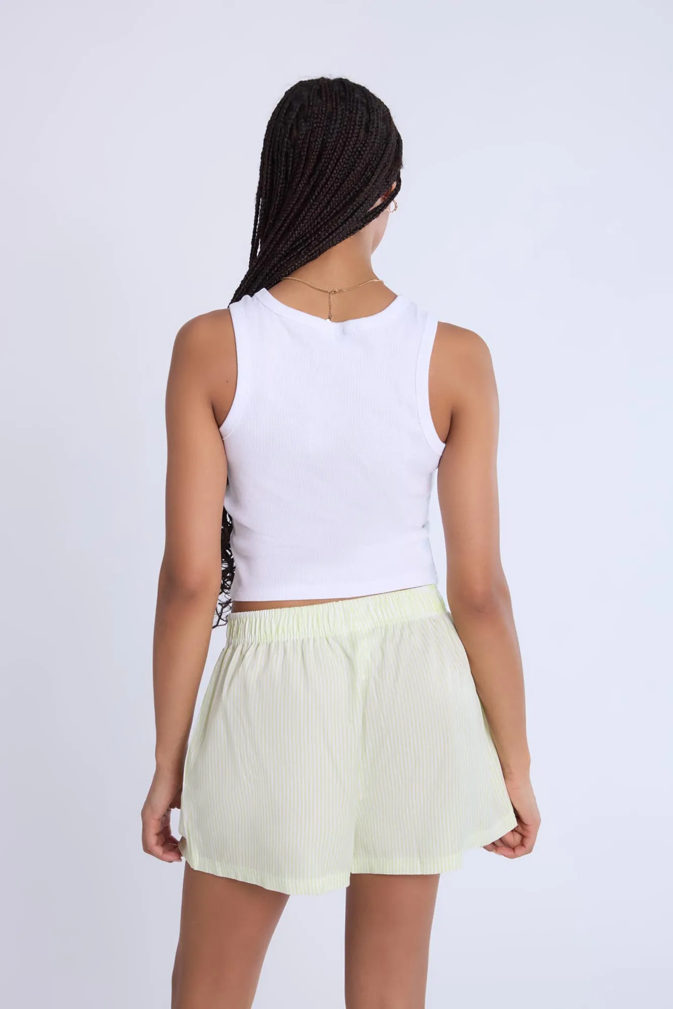 Keroppi Embroidered Pajama Tank Top And Boxer Shorts 2-Piece Set sold by Bluenotes product image thumbnail 3