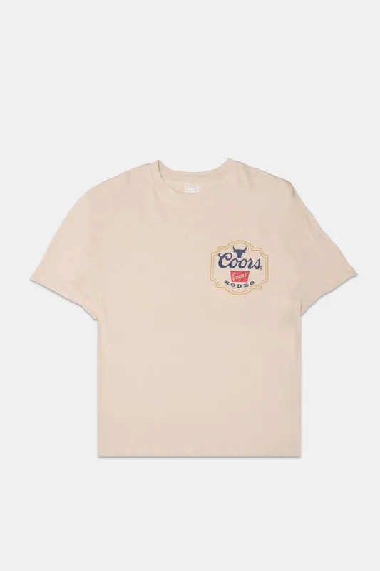 Coors Rodeo Graphic Oversized Tee sold by Bluenotes