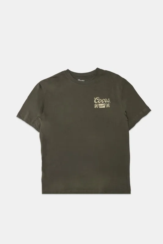 Coors Tonal Graphic Oversized Tee sold by Bluenotes