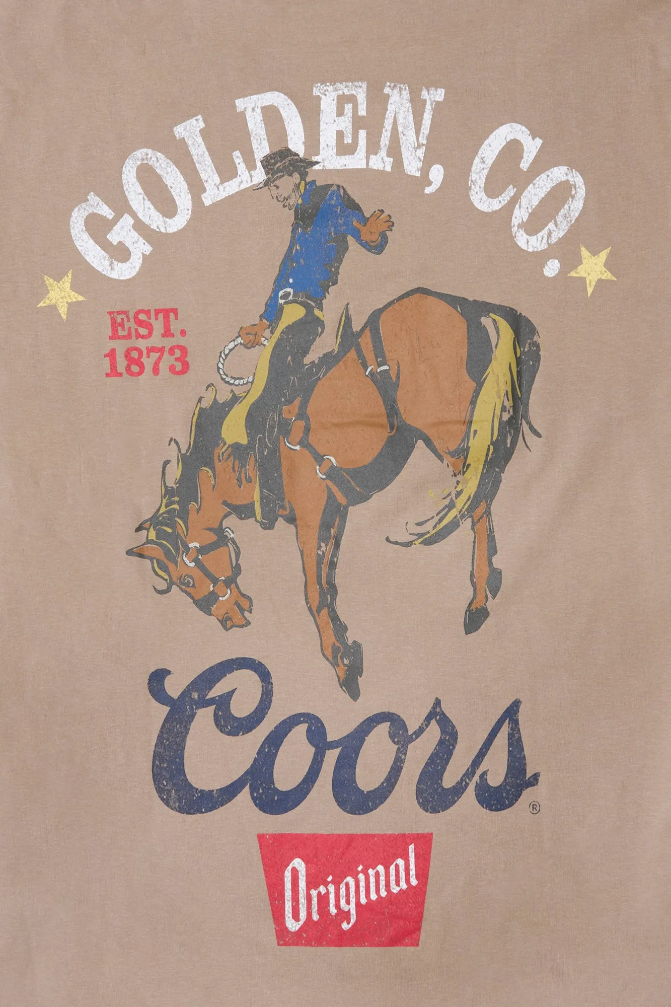 Coors Rodeo Graphic Oversized Tee sold by Bluenotes product image thumbnail 3