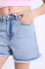 Super High Rise Comfort Waistband Baggy Denim Shorts sold by Bluenotes