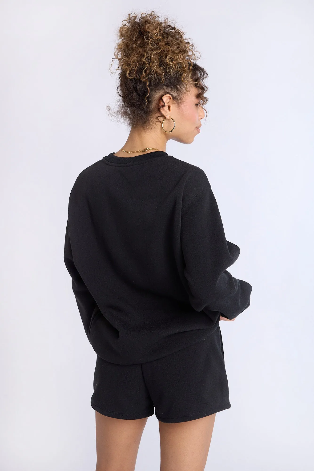 Kuromi Graphic Fleece Shorts sold by Bluenotes product image thumbnail 4