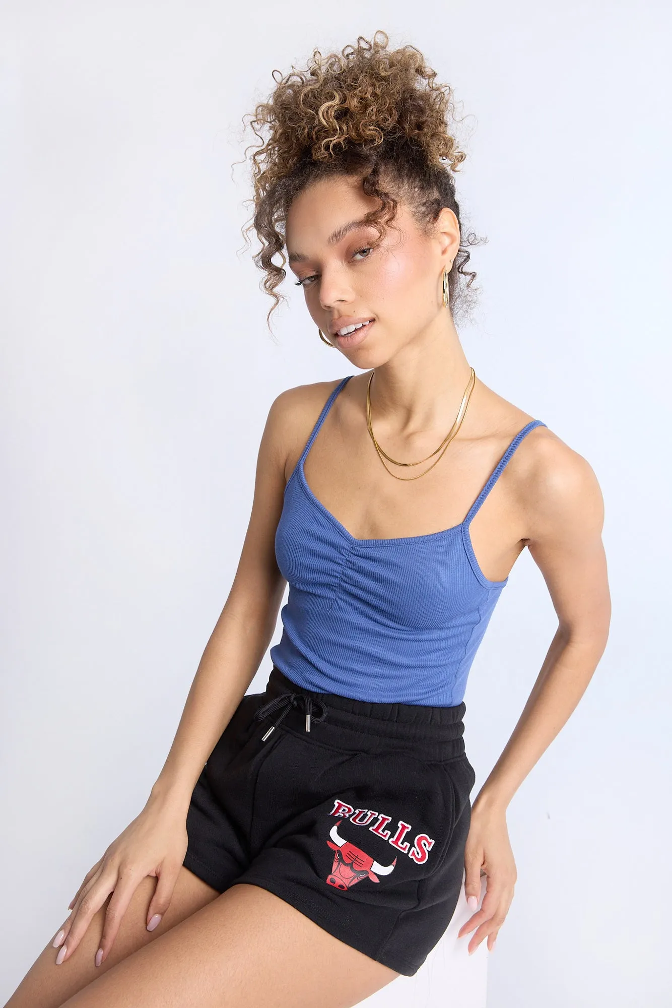 Chicago Bulls Graphic Fleece Shorts sold by Bluenotes product image thumbnail 3