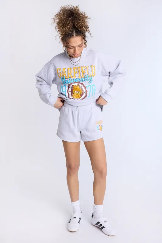 Garfield Graphic Fleece Shorts sold by Bluenotes