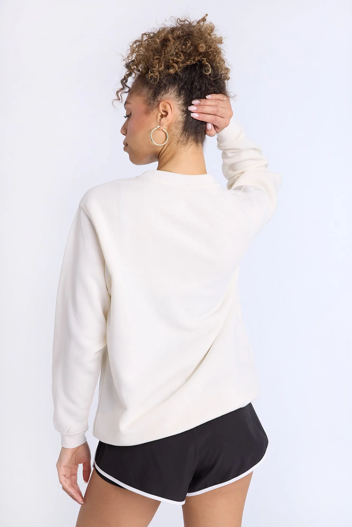 Garfield Graphic Crew Neck Oversized Sweatshirt sold by Bluenotes product image thumbnail 3