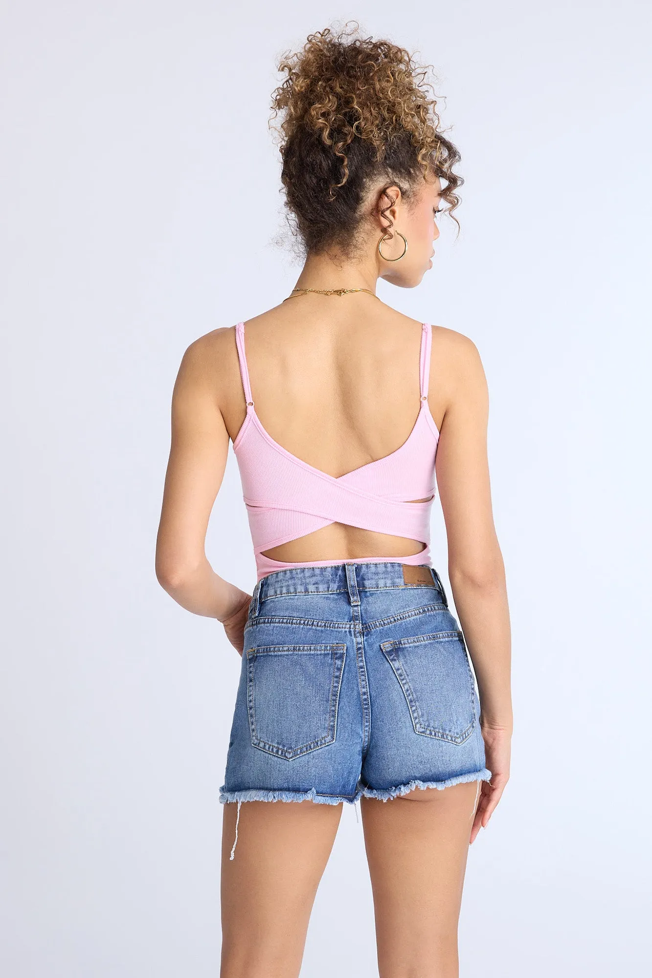 High Rise Curvy Vintage Shorty sold by Bluenotes product image thumbnail 3